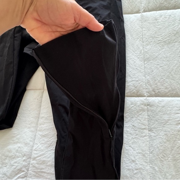 ZARA Skinny Pants Black Womens Size 4 Stretch Ankle Zipper Trousers - Picture 7 of 11